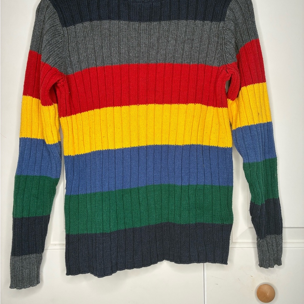 The Children's Place Multicolor Striped Crewneck Sweater